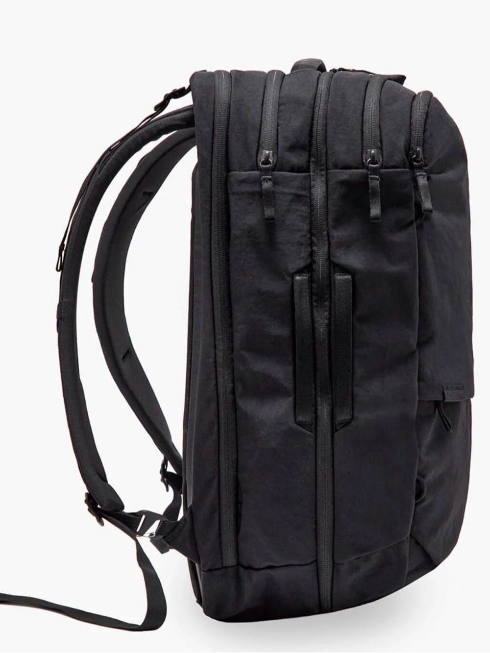 Men's Black Travel Backpack - Picture 3 of 10